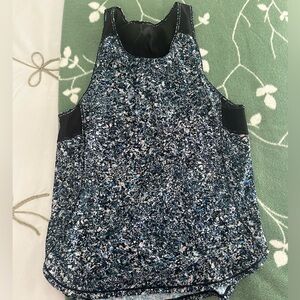 Lululemon Sculpt Tank II Seawheeze Collector Size 8